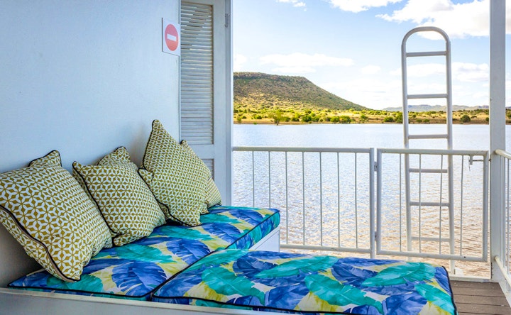 Northern Cape Accommodation at Karoo Queen Houseboat | Viya
