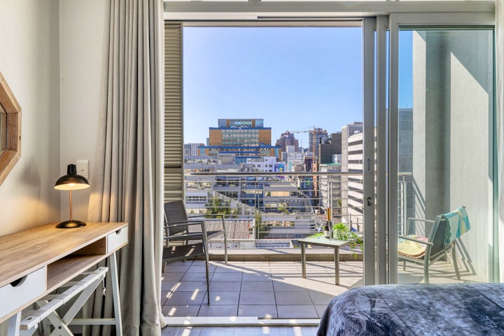 Cape Town Accommodation at Colourful City Balcony Apartment | Viya