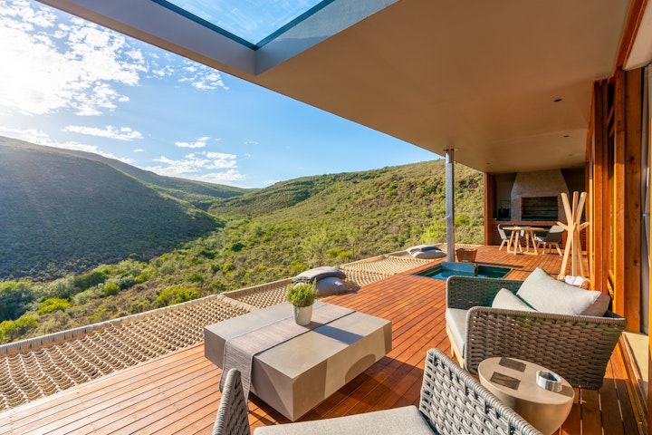 Western Cape Accommodation at Melozhori Private Game Reserve Waterfall Pod | Viya