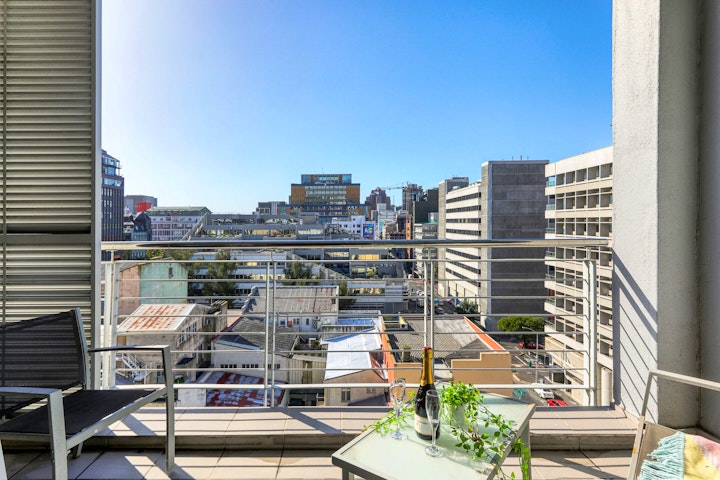 Cape Town Accommodation at Colourful City Balcony Apartment | Viya