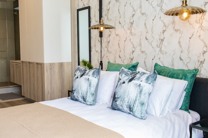 Pretoria Accommodation at Menlyn Marble Print Apartment | Viya
