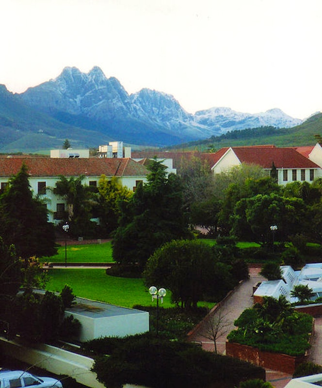 stellenbosch university tourism