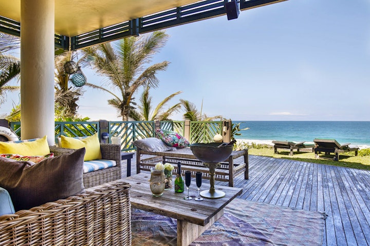 KwaZulu-Natal Accommodation at Izwa Manzi Beachfront Villa | Viya