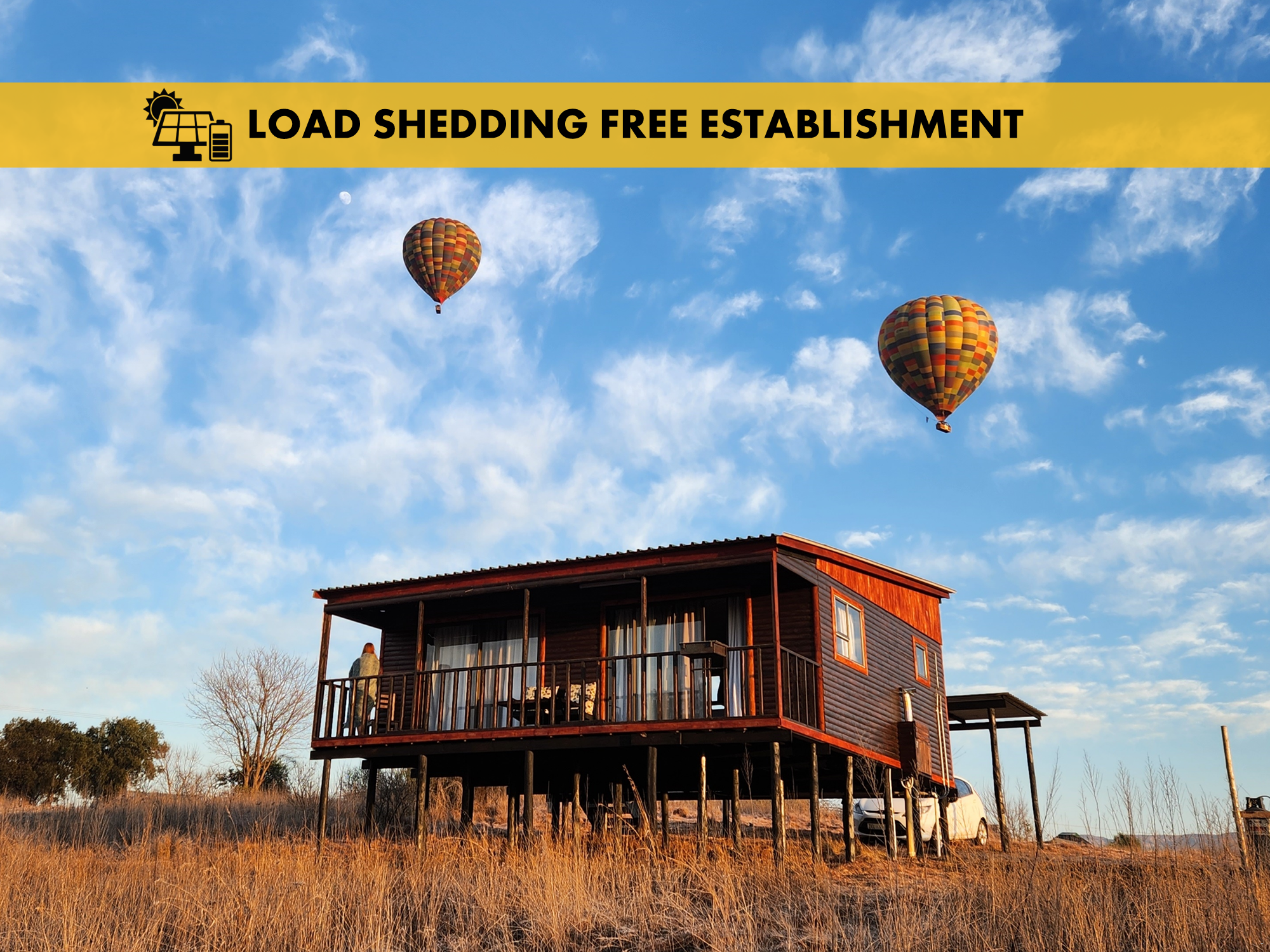 Balloon View Country Cottage | LekkeSlaap