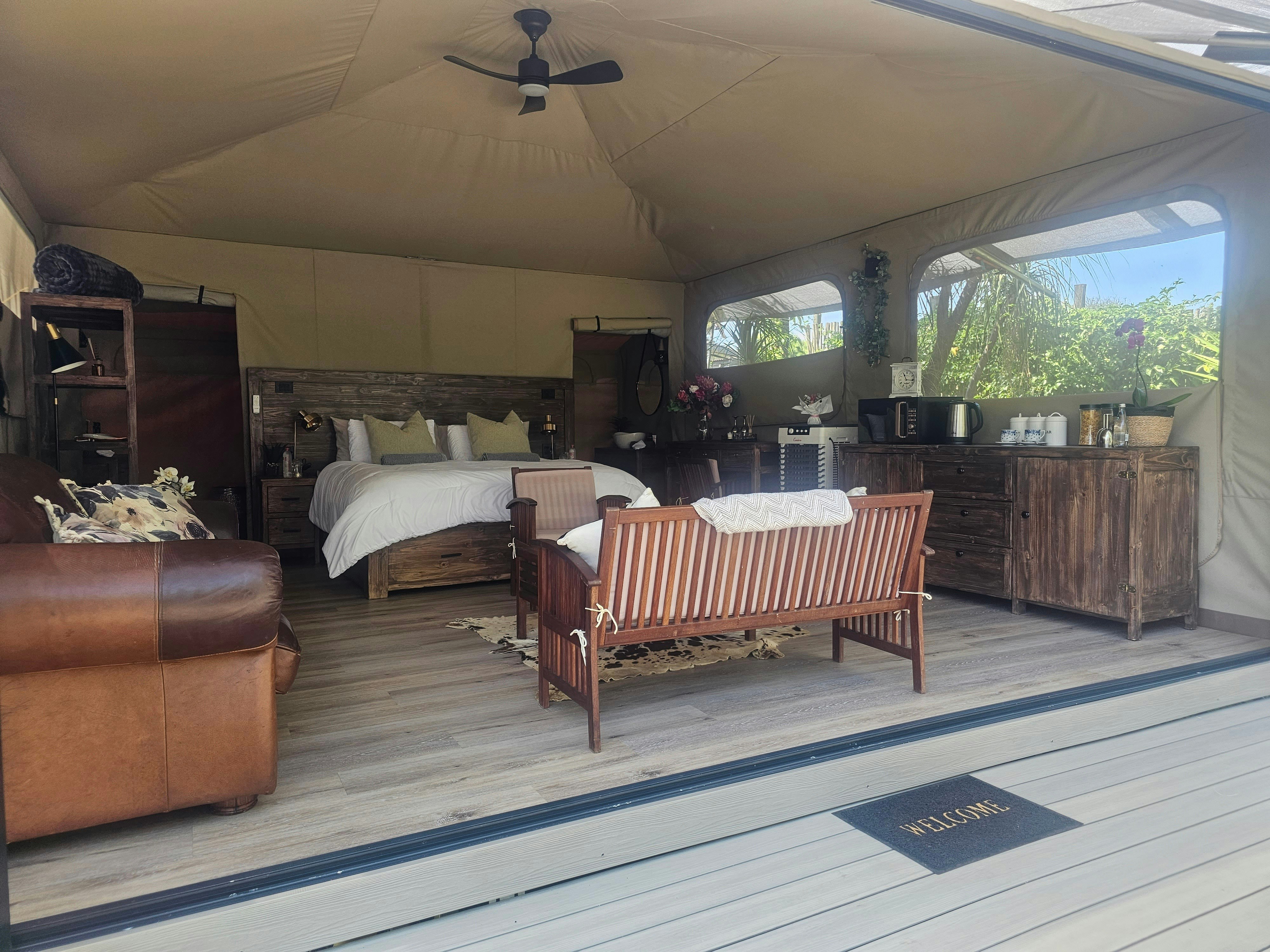 Rose cottage Luxury Tented Suite image no 1 of 25