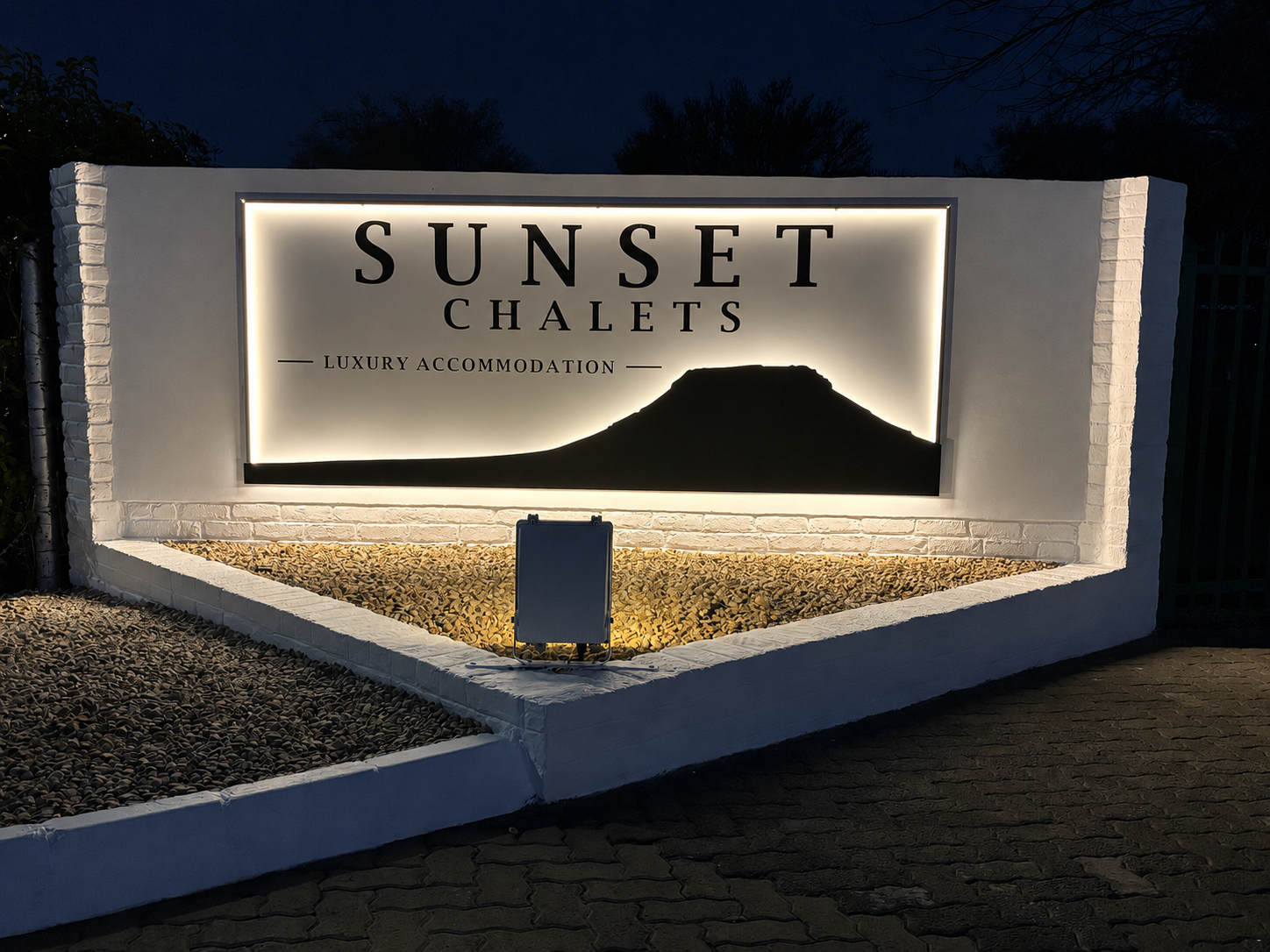 Sunset Chalets.