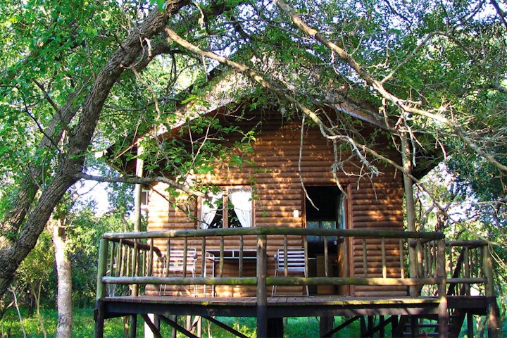 KwaZulu-Natal Accommodation at Bonamanzi Game Reserve - Rustic 2 Sleeper Tree Houses | Viya
